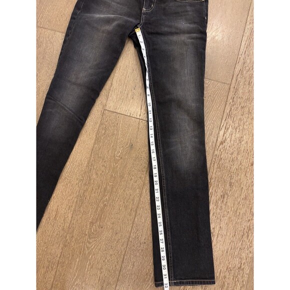Women’s American Rag Cie Dark Wash Denim Jeans Gray Black Size 3R - Picture 10 of 10